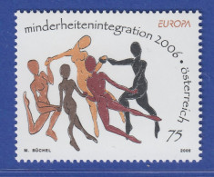 Österreich 2006 Sondermarke Minderheitenintegration  Mi.-Nr. 2605 - Neufs