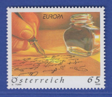 Österreich 2008 Sondermarke Der Brief Hand Mit Schreibfeder  Mi.-Nr. 2752 - Unused Stamps