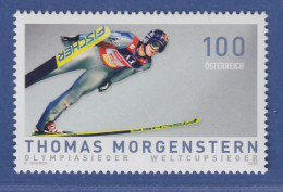 Österreich 2008 Sondermarke Skispringer Thomas Morgenstern Mi.-Nr. 2777 - Nuovi