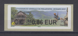 Frankreich 2019 ATM Bussang Alpinismus Wert CC 0,86 EUR **  - Altri & Non Classificati