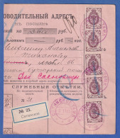 Russland / Polen 1905 Postanweisung Aus Satinskoje Mit MEF 48y Ect.  - Autres & Non Classés