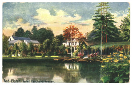Hotel Reichsverweser Baf Elster 1910-20s Unused Postcard. Publisher Verlag Hotel Reichsverweser Bad Elster - Bad Elster