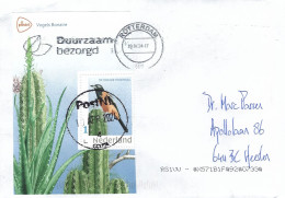 Netherlands Nederland 2024 Gouda Venezuelan Troupial Icterus Icterus Cactus MS Cover - Sperlingsvögel & Singvögel