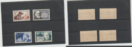 1956 N°1055 à 1058 Inventeurs Célébres Neufs ** - Unused Stamps