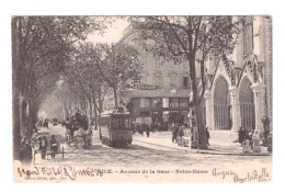 NICE - AVENUE DE LA GARE - NOTRE DAME - VIAGGIATA - Andere & Zonder Classificatie