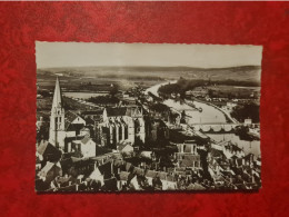 Carte AUXERRE VUE GENERAL COTE EST - Auxerre