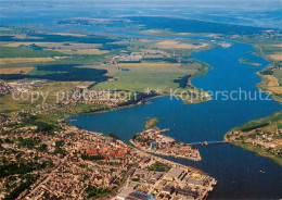 73753994 Wolgast Mecklenburg-Vorpommern Fliegeraufnahme Mit Blick Auf Die Peenem - Wolgast