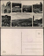 Postcard Mariental-Schreiberhau Szklarska Poręba Panorama-Ansichten 1940 - Schlesien