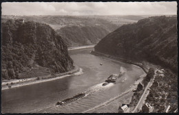 D-56346 St. Goarshausen - Loreley Am Rhein - Raddampfer - Schlepper - Lastkahn -  Nice Stamp "MS Berlin" - Loreley