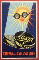 Cartolina Pubblicitaria - Marga Sutter, Genova - Crema Per Calzature - 1930 Ca. - Advertising