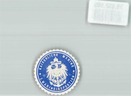 39652505 - Kaiserliche Marine I. Marineinspektion - Other & Unclassified