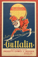 Cartolina Pubblicitaria - Guttalin - Prodotti Chimici J. Merger, Milano - 1930 - Werbepostkarten