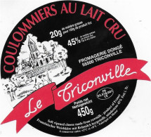 ETIQUETTE  DE  FROMAGE NEUVE   DONGE  LE  TRICONVILLE MEUSE - Fromage