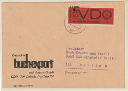 Buchexport-Brief Mit "ZKD 4a" Kopfstehend, Gez. - Autres & Non Classés