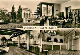 73753914 Bad Salzelmen Volksbad Kurhaus Lesezimmer Jagdzimmer Festsaal Bad Salze - Schönebeck (Elbe)
