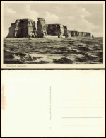 Ansichtskarte Helgoland (Insel) Hafen Nordspitze - Fernsicht 1958 - Autres & Non Classés