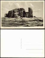 Ansichtskarte Helgoland (Insel) Von Norden Bei Nord-West-Sturm 1953 - Autres & Non Classés