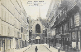 CPA. [75] > TOUT PARIS > N° 1849 - Rue De Latran - Eglise St Jean De Beauvais - (Ve Arrt.) 1921 - Coll. F. Fleury - BE - District 05