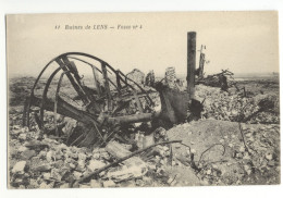 62/ CPA - Ruines De Lens - Fosse N°4 - Lens