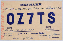 Ad9026 - DENMARK - RADIO FREQUENCY CARD - 1947 - Radio