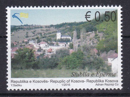 Kosovo 2016 Villages Definitive Stamp Reprint Mi.Nr.254 MNH - Kosovo