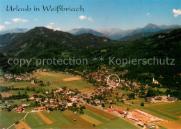 73753820 Weissbriach Ortszentrum Und Gasthof Loeffele Mit Laube Fliegeraufnahme  - Altri & Non Classificati