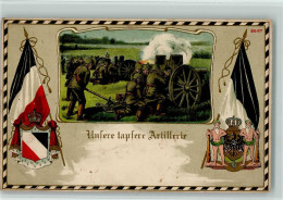 13105205 - Artillerie WK I Wappen, Fahnen, Unsere - Oorlog 1914-18