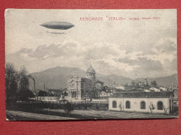 Cartolina - Aeronave Italia - Schio, Giugno 1905 - Vicenza