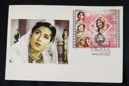Film Actress Madhubala Fdc India Inde Indien - Lettres & Documents