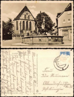 Ansichtskarte Arnstadt Markt Hopfenbrunnen Geschäft 1956 - Arnstadt