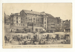 62/ CPA A - Le Portel - Hotel Des Bains Et Belle Vue - Le Portel