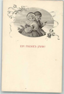 39678805 - Sign. Christ H. Kinder Muff Mistelzweig Vienne Nr. 146 - Neujahr
