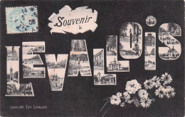 Levallois Perret -  Souvenir - Multivues   -  CPA °J - Levallois Perret