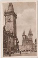 PRAG  Altstädter Rathaus Und Teinkirche - Tsjechië