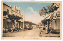 ZERALDA - RUE PRINCIPALE. BRASSERIE FRERE BERTINO. ALGERIE - Sonstige & Ohne Zuordnung