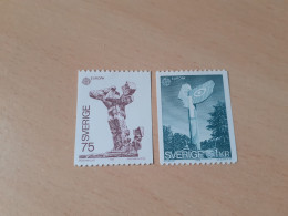 TIMBRES   SUEDE   ANNEE   1974   N  831  /  832   COTE  3,00  EUROS   NEUFS  LUXE** - Unused Stamps