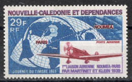 Nvelle CALEDONIE Timbre-Poste Aérienne N°102* Neuf Charnière TB Cote : 6€50 - Unused Stamps