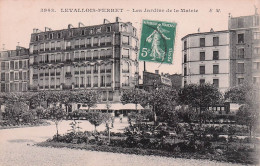 Levallois Perret -  Les Jardins De La Mairie   -  CPA °J - Levallois Perret