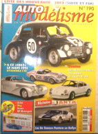 AUTO MODELISME - N.190 MAI 2013 - RENAULT 4CV 1063 LE MANS 1951 OTTOMOBILE 1/18 - France