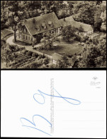 Ansichtskarte  Luftbilder / Überflugkarte Fachwerkhaus Parkanlage 1962 - Ohne Zuordnung