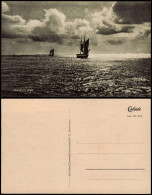 Ansichtskarte  Meer Sea Segelschiffe - Stimmungsbild 1959 - Other & Unclassified