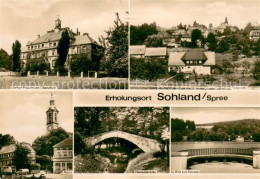 73753594 Sohland Spree Gerhart Hauptmann Oberschule Teilansicht Markt Himmelsbru - Other & Unclassified