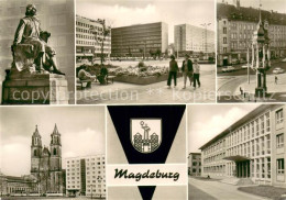 73753580 Magdeburg Otto Von Guericke Denkmal Karl Marx Strasse Denkmal Des Magde - Magdeburg