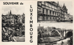 - SOUVENIR De LUXEMBOURG. - Multi Vues  - Scan Verso - - Luxemburgo - Ciudad