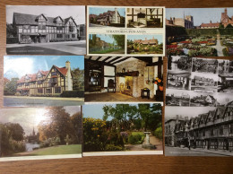 LOT 16 CPA/CPSM STRATFORD UPON AVON / DONT 1 CARTE GEOGRAPHIQUE - Stratford Upon Avon