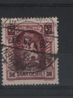 Saar Michel Kat.Nr. Oberschlesiem Gest 102 - Used Stamps