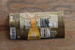 ETIQUETTE BIERE DUNE KEUN BLOND - Birra