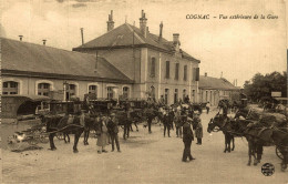 COGNAC VUE EXTERIEURE DE LA GARE - Cognac