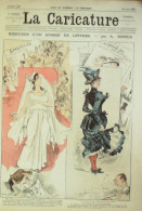 La Caricature 1885 N°286 Homme De Lettres Robida Peines D'amour Loys - Magazines - Before 1900