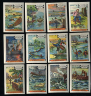 Meurisse - Ca 1930 - 57 - La Pêche, Fishing - Full Serie - Altri & Non Classificati